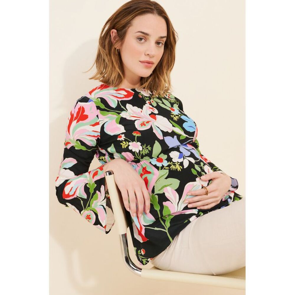 FLASH Yumi Kim Maternity Kameron Top Black L-31785247987-1425327$148